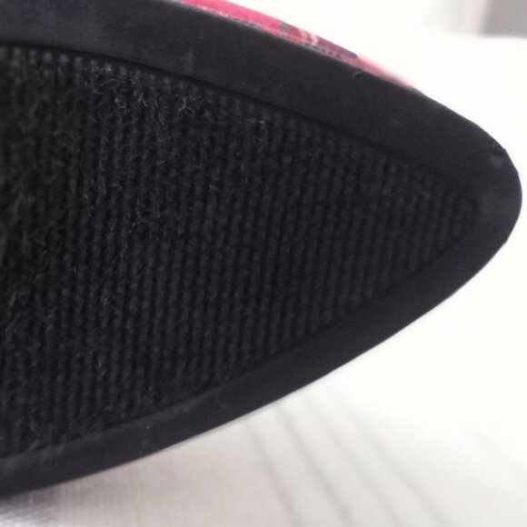 'C Comfort' Est 1946' Plaid/Tartan Platform Block Heeled Shoes Size 7M EUC - Picture 8 of 13